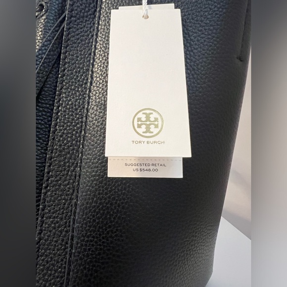 Tory Burch Black Leather Handbag - Picture 6 of 8